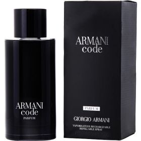 ARMANI CODE by Giorgio Armani PARFUM SPRAY REFILLABLE 4.2 OZ