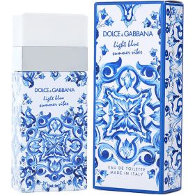 D & G LIGHT BLUE SUMMER VIBES by Dolce & Gabbana EDT SPRAY 1.6 OZ