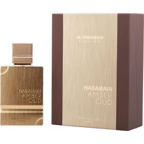 AL HARAMAIN AMBER OUD by Al Haramain EAU DE PARFUM SPRAY 3.4 OZ (GOLD EDITION)