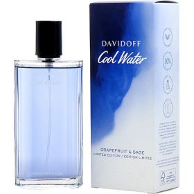 COOL WATER GRAPEFRUIT & SAGE by Davidoff EDT SPRAY 4.2 OZ (LIMITED EDITION)