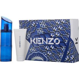 KENZO HOMME INTENSE by Kenzo EDT SPRAY 3.7 OZ & SHOWER GEL 2.5 OZ