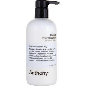 Anthony by Anthony Glycolic Facial Cleanser --16oz