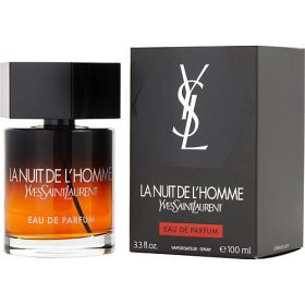 LA NUIT DE L'HOMME YVES SAINT LAURENT by Yves Saint Laurent EAU DE PARFUM SPRAY 3.3 OZ