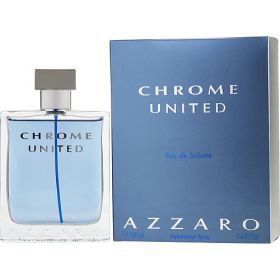 CHROME UNITED by Azzaro EDT SPRAY 3.4 OZ