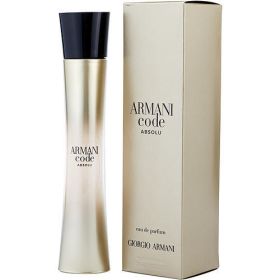 ARMANI CODE ABSOLU by Giorgio Armani EAU DE PARFUM SPRAY 2.5 OZ