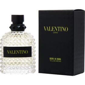 VALENTINO UOMO BORN IN ROMA YELLOW DREAM by Valentino EDT SPRAY 3.4 OZ *TESTER