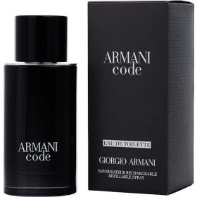 ARMANI CODE by Giorgio Armani EDT SPRAY REFILLABLE 2.5 OZ