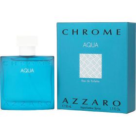 CHROME AQUA by Azzaro EDT SPRAY 1.7 OZ