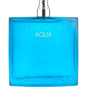 CHROME AQUA by Azzaro EDT SPRAY 3.4 OZ *TESTER