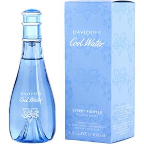 COOL WATER SUMMER by Davidoff EDT SPRAY 3.3 OZ (STREET FIGHTER CHAMPION EDITION)