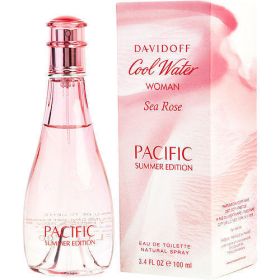 COOL WATER SEA ROSE PACIFIC SUMMER by Davidoff EDT SPRAY 3.4 OZ (LIMITED EDITION)