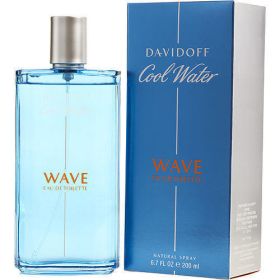 COOL WATER WAVE by Davidoff EDT SPRAY 6.7 OZ