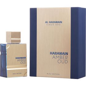 AL HARAMAIN AMBER OUD by Al Haramain EAU DE PARFUM SPRAY 2 OZ (BLUE EDITION)