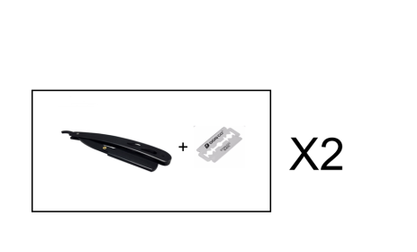 Stainless Steel Razor (Option: Set 9)